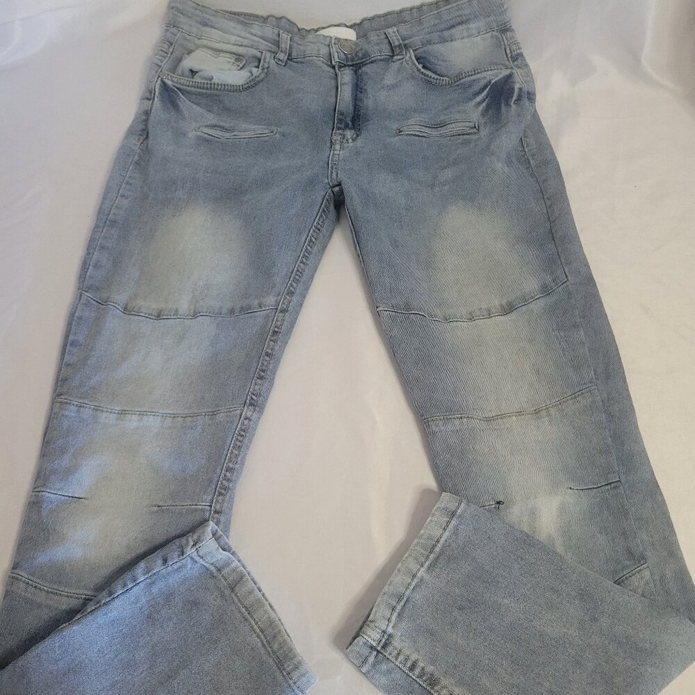 GS-115 Distressed Denim Jeans (Size 32)